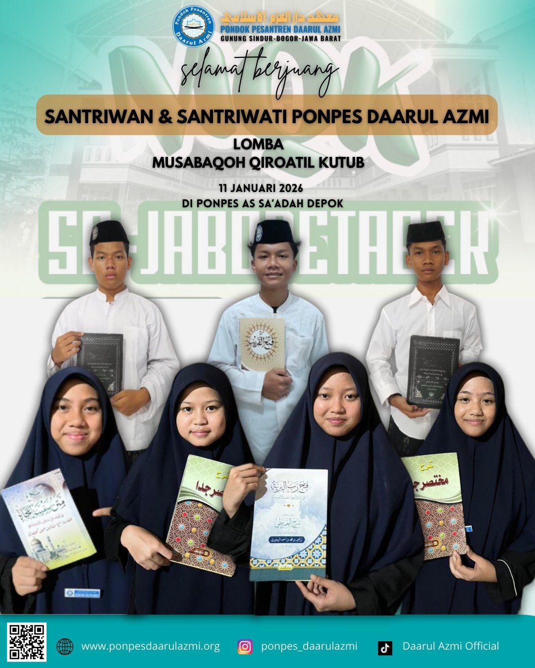 Santri Daarul Azmi meraih prestasi di ajang MQK